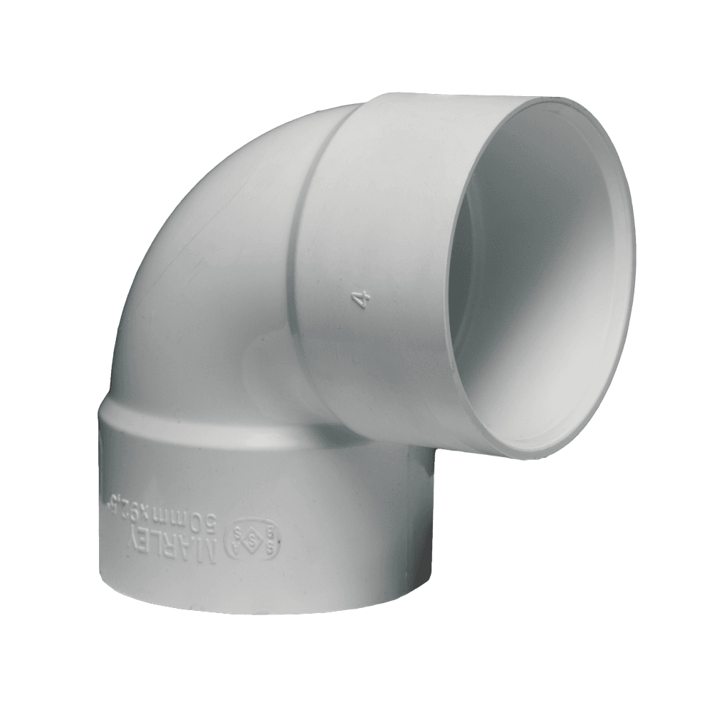 PVC 90-Degree Elbow - 50mm - Image 1