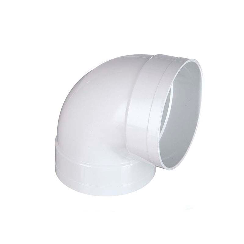 PVC 90-Degree Elbow - 90mm - Image 1