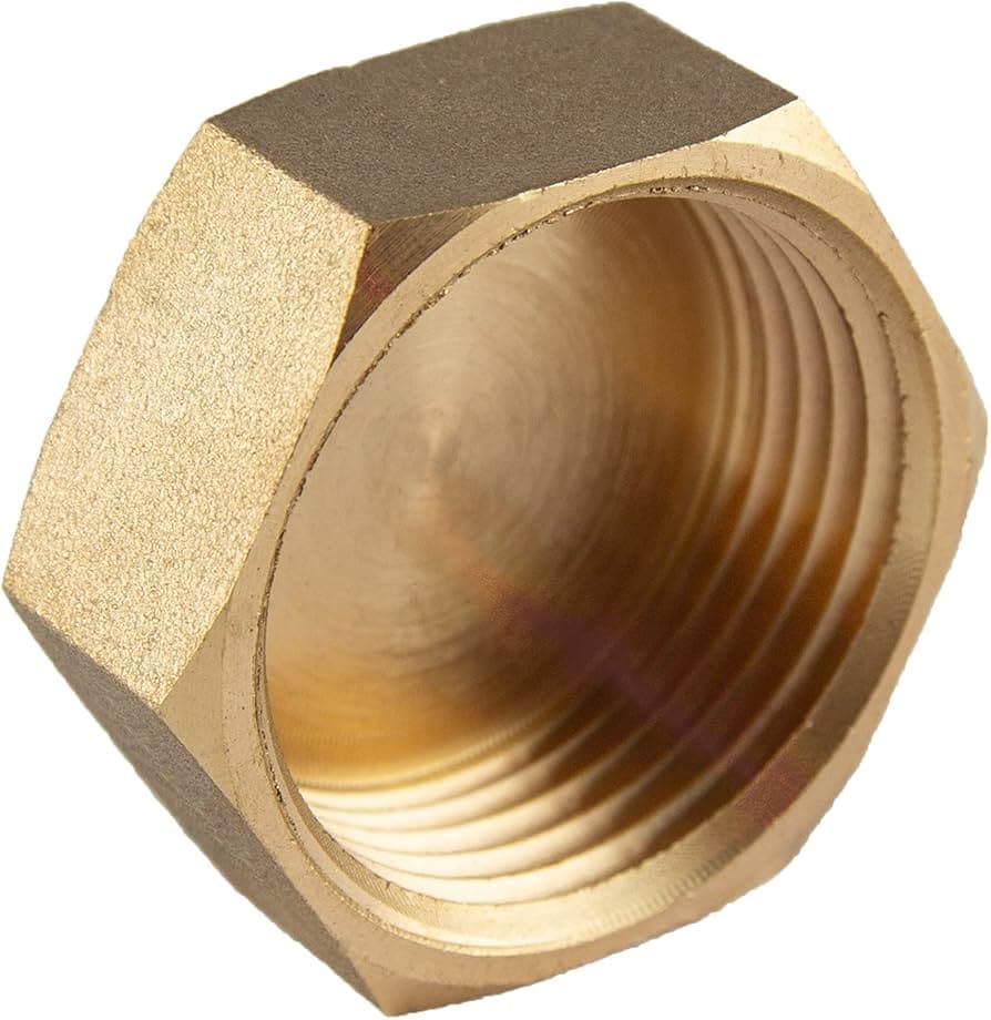 Brass End Cap - 3/4 Inch BSP - Image 1
