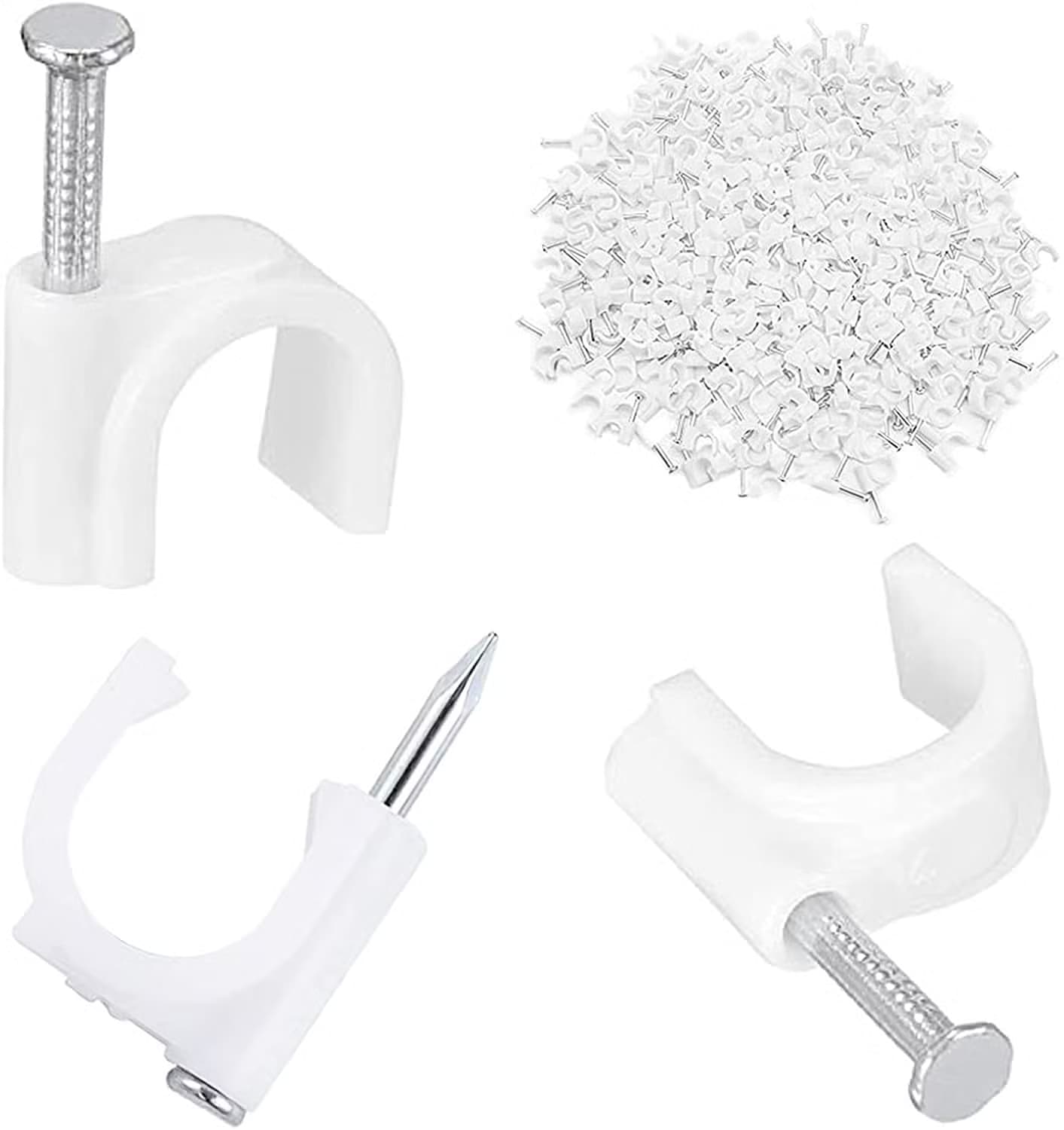 Box of Cable Clips - 8mm (100pcs) - Image 1