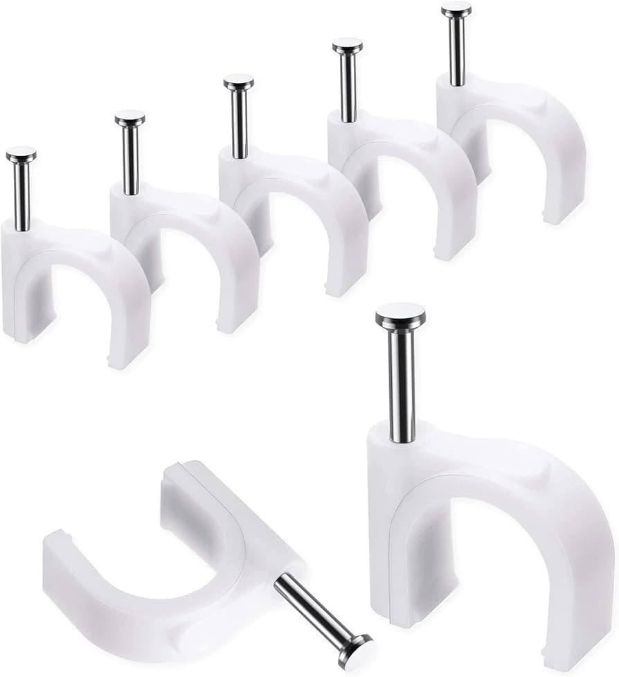 Box of Cable Clips - 10mm (100pcs) - Image 1