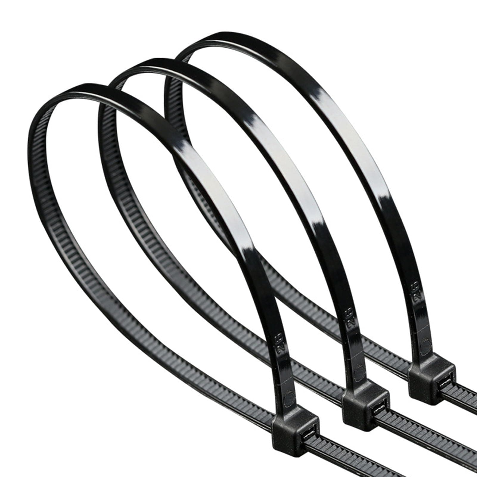 Nylon Cable Ties - 8x300mm (Pack of 100) - Image 1
