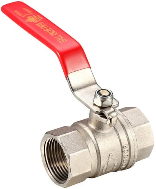 Brass Gate Valve with Union - 3/4 Inch - Image 1
